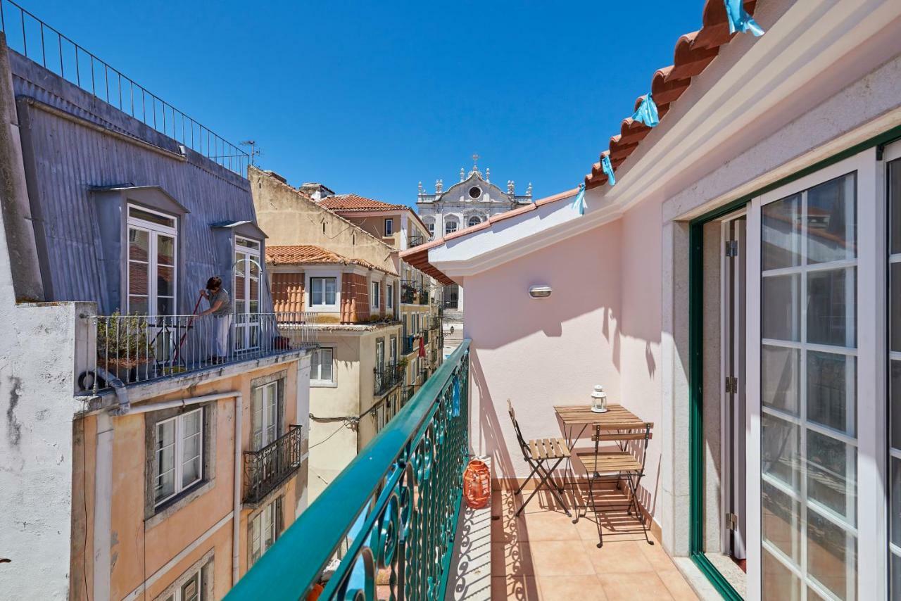 Cozy Apartment In Historic Center With Terrace Lisboa Ngoại thất bức ảnh